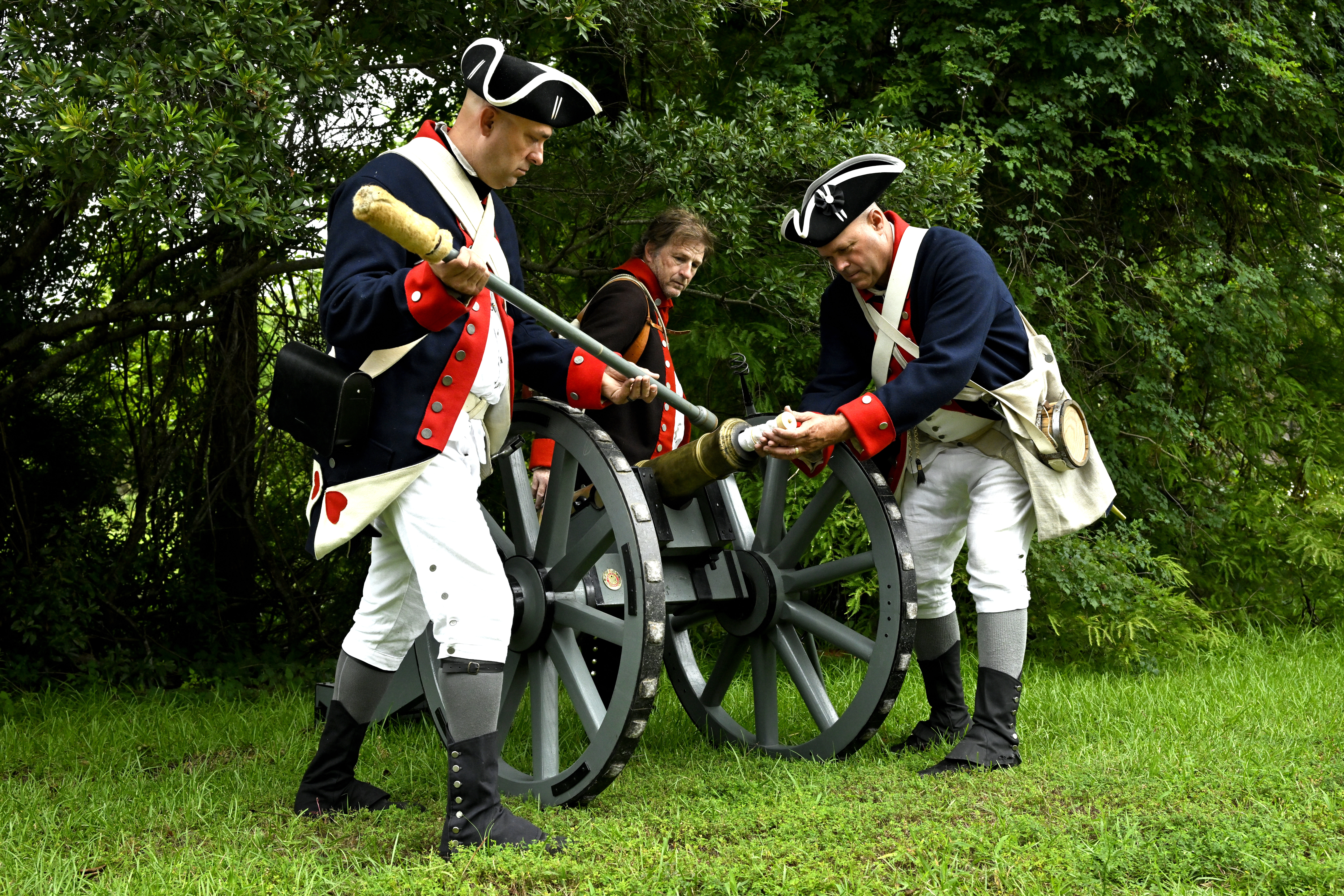 Historic cannon at Tryon Palace, New Bern, North Carolina