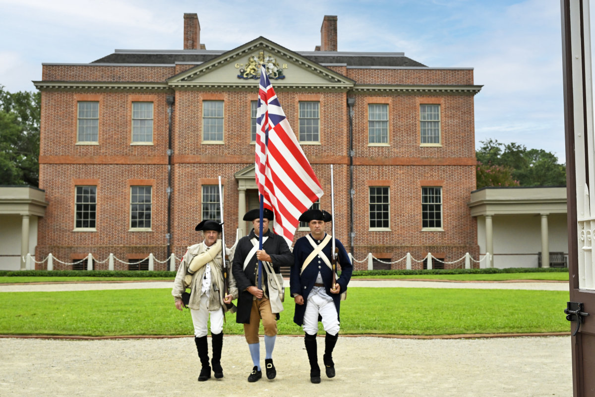 Tryon Palace exterior, New Bern, North Carolina
