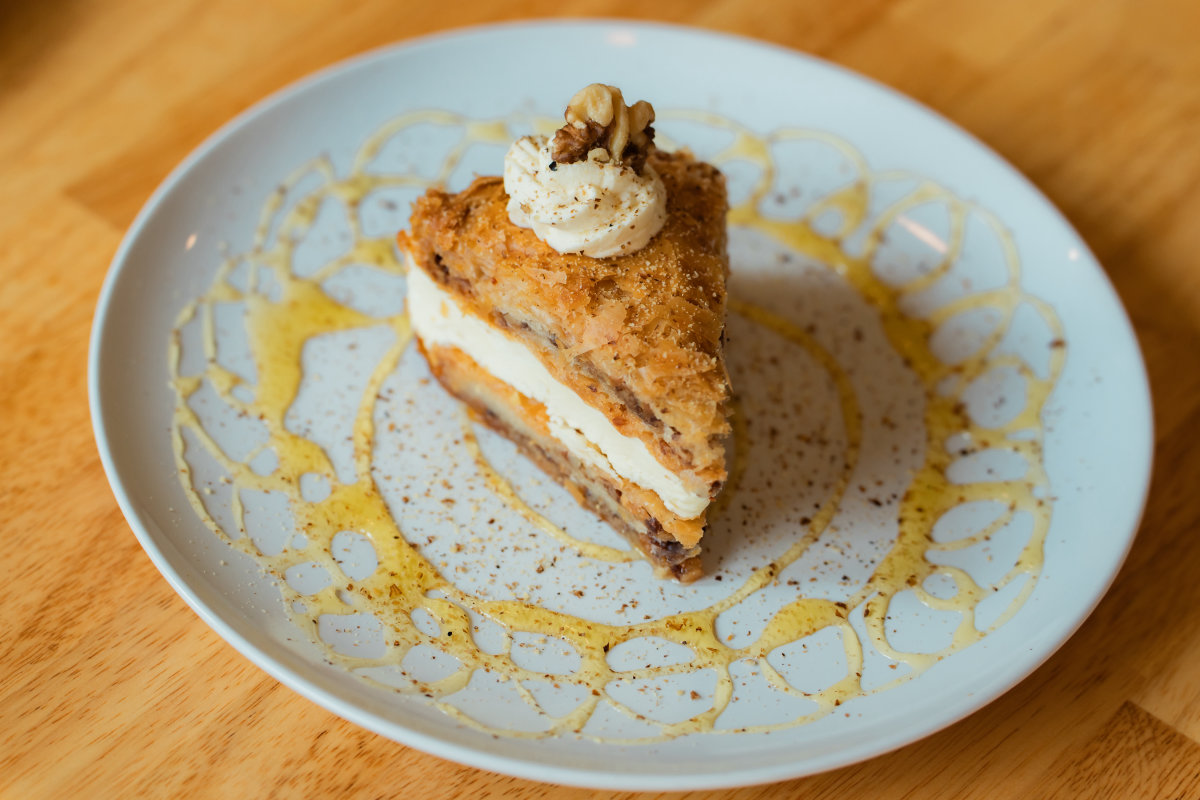 Baklava At The Vine Trattoria