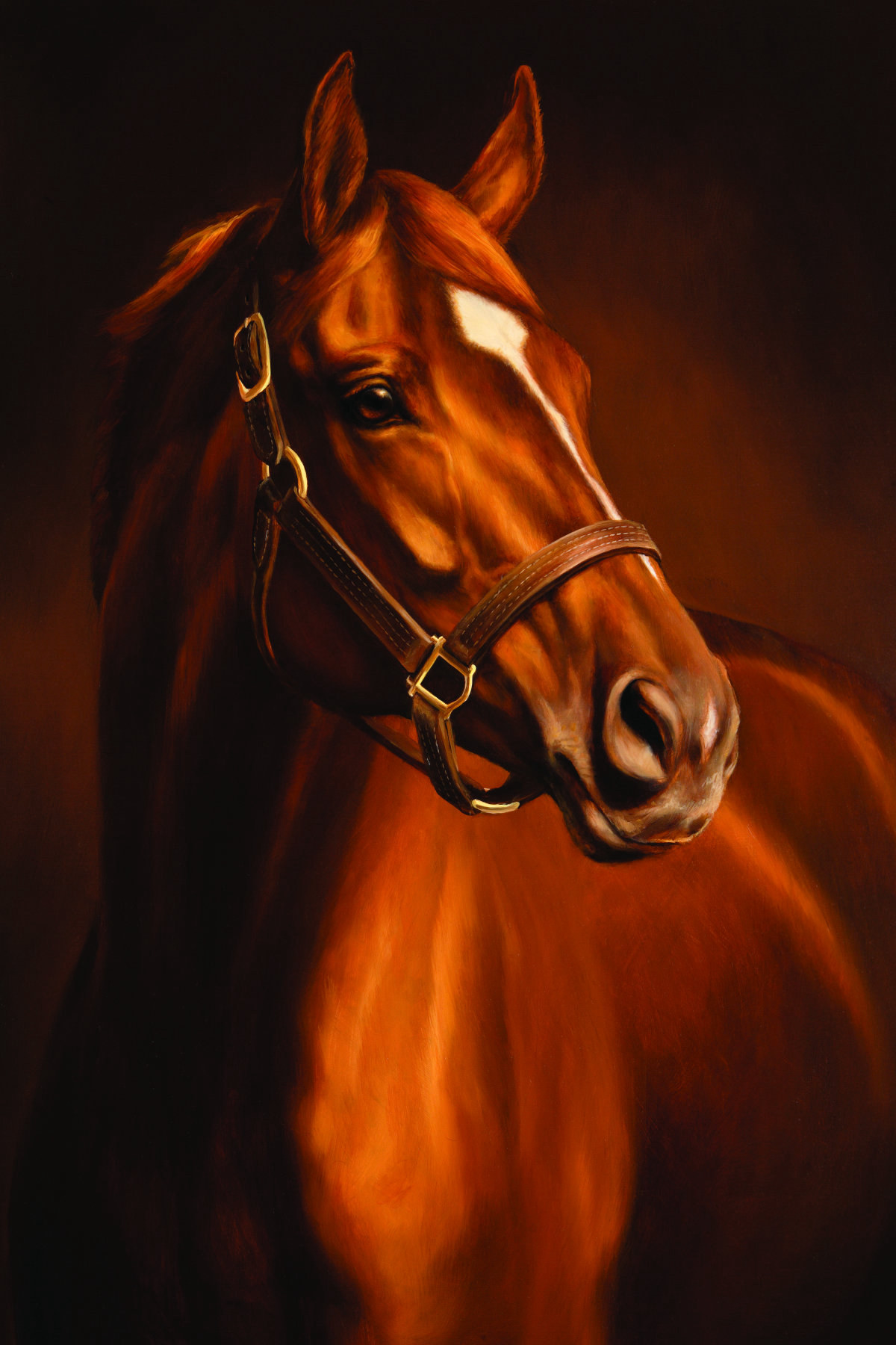 Copy Of Secretariat High Res File For 20 X 30 Canvas Print Sara Robertson