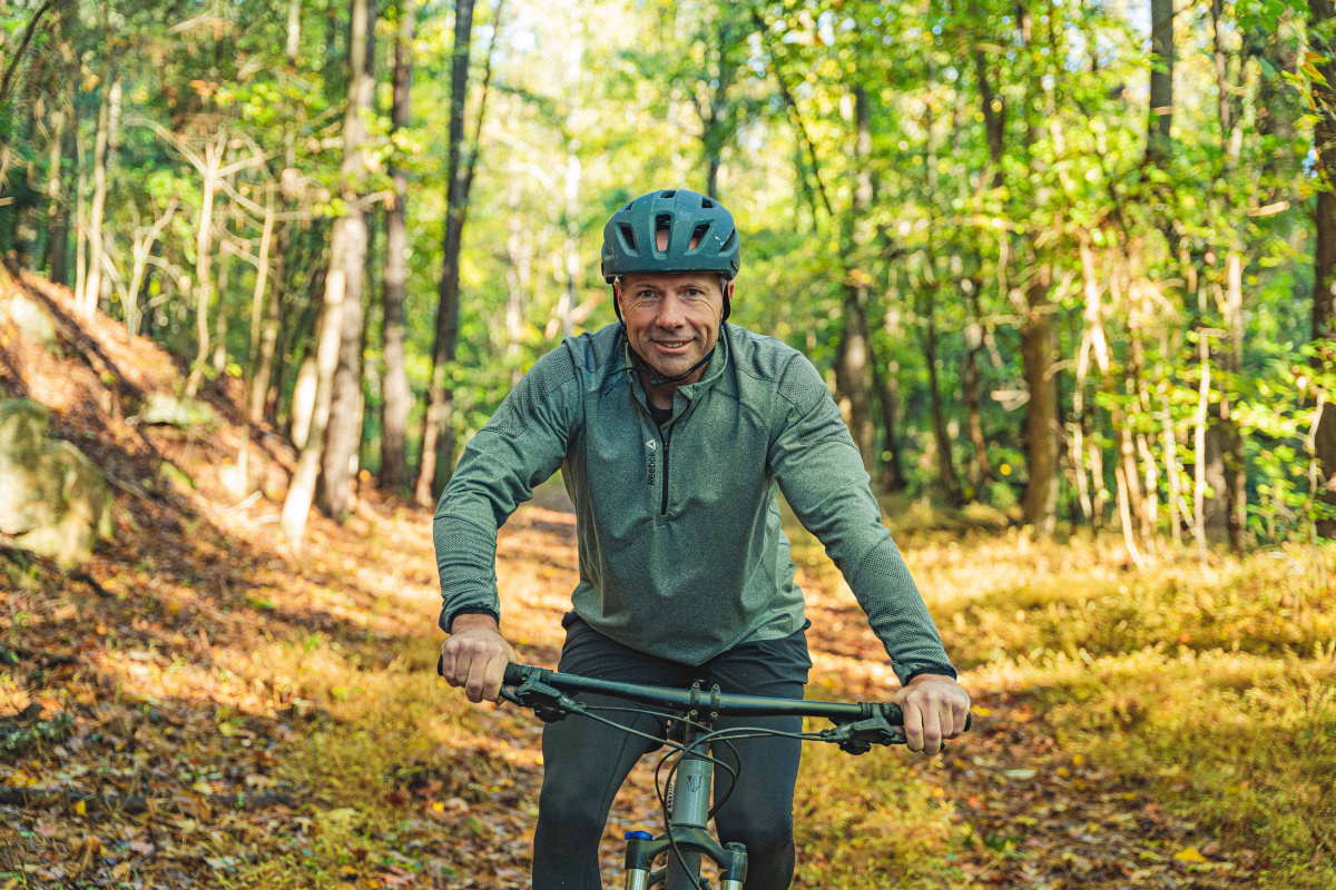 Biking Nitrolee Trail
