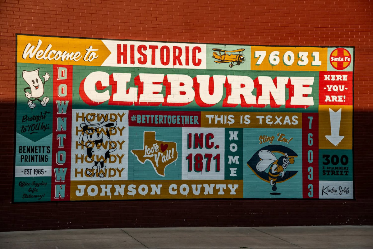 Cleburne Downtown Mural