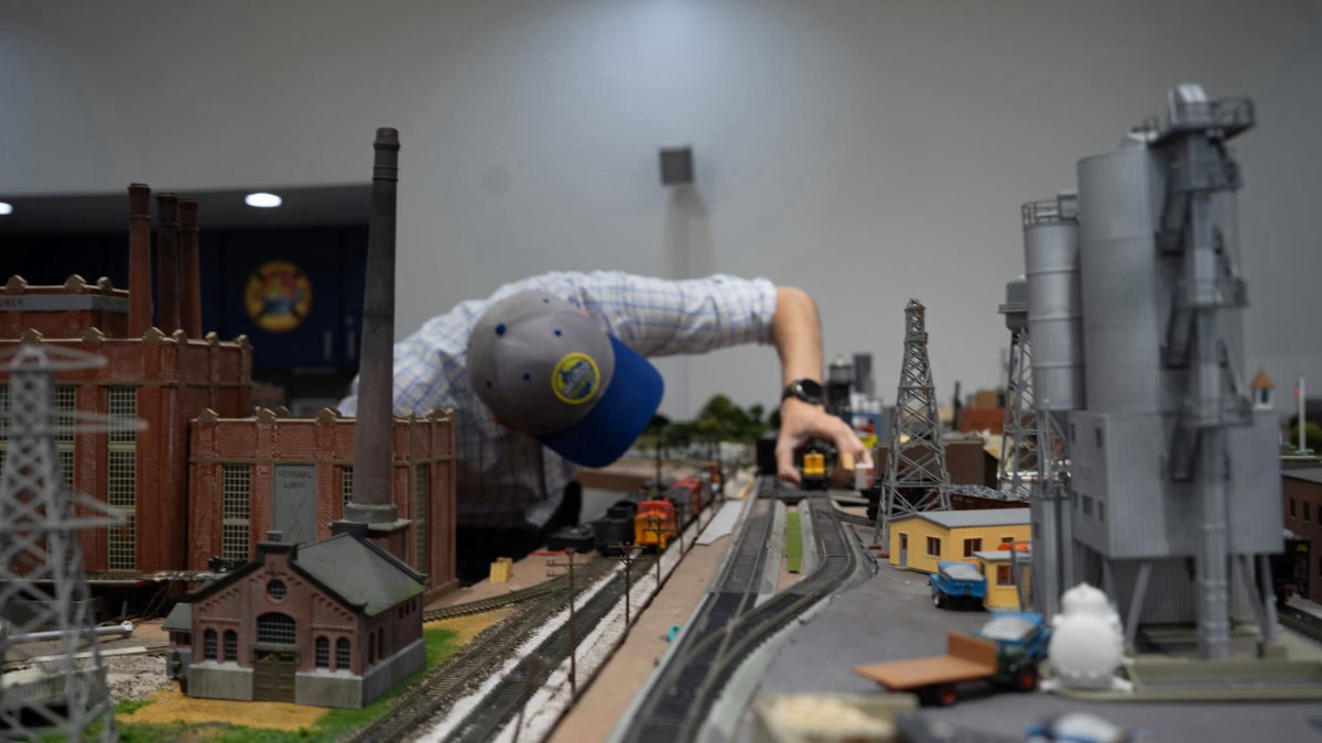 Cleburne Railroad Model Train