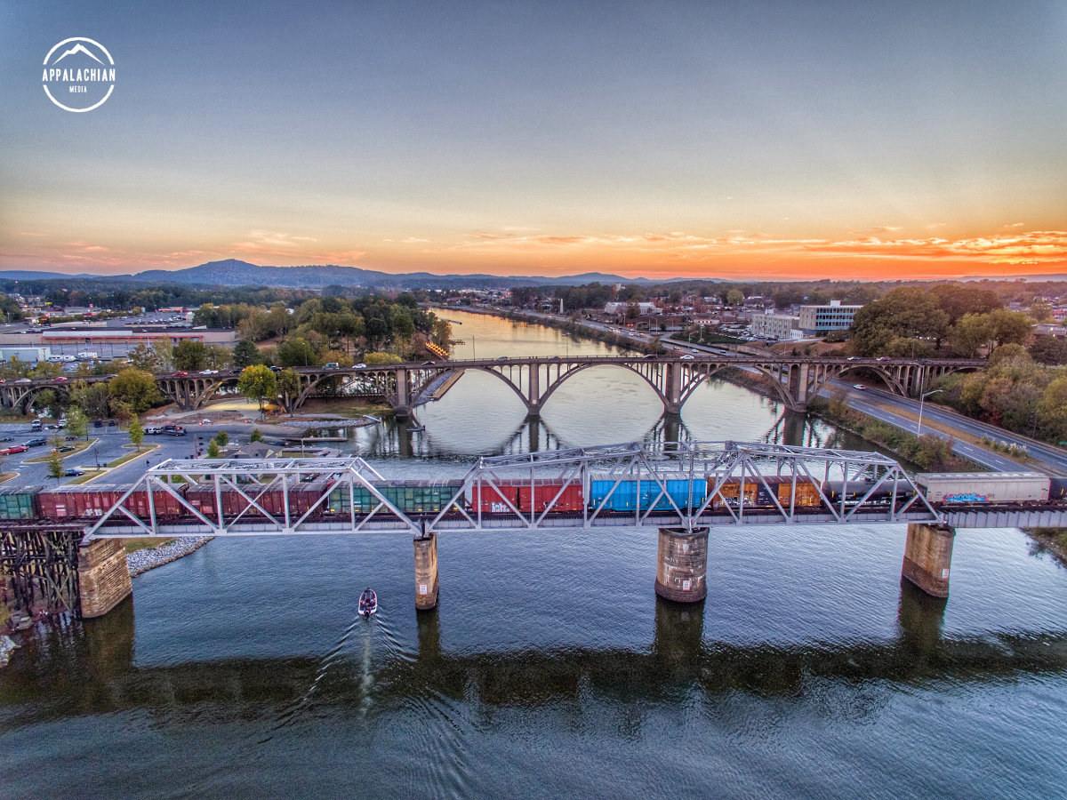 Downtown Bridges 3 Anna Lindsey Brown