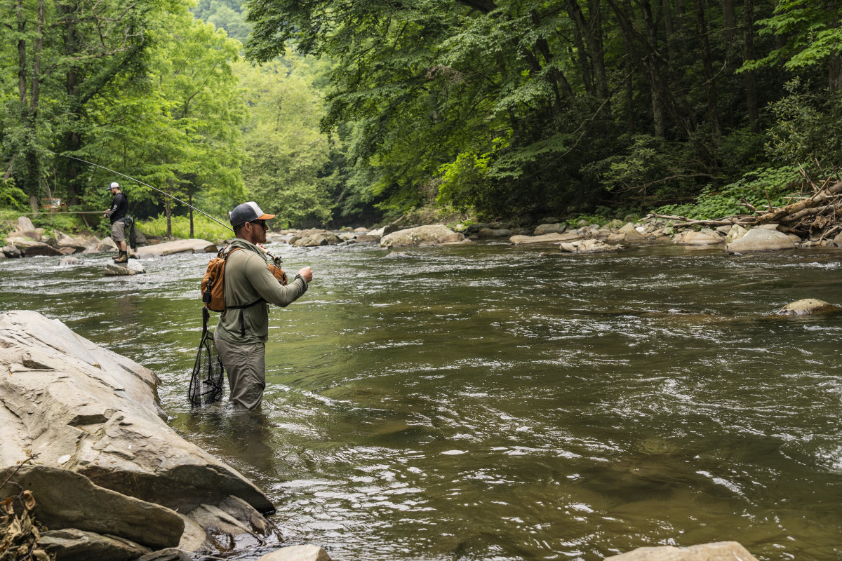Fly Fishing Eric Haggart