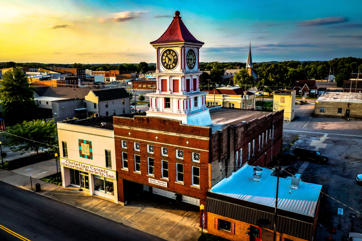 Clocktower Photo Credit Landmark Aerial Photography Amy Rogers