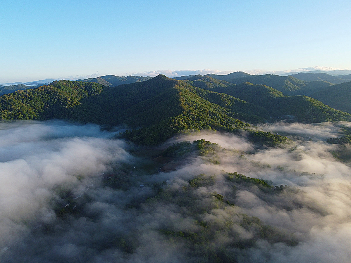 Bailey Mountain Fog Colorized Bill Downey Jpg
