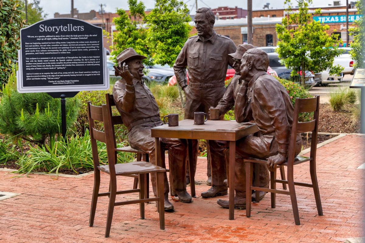 Storytellers Statue Natalee Dunn