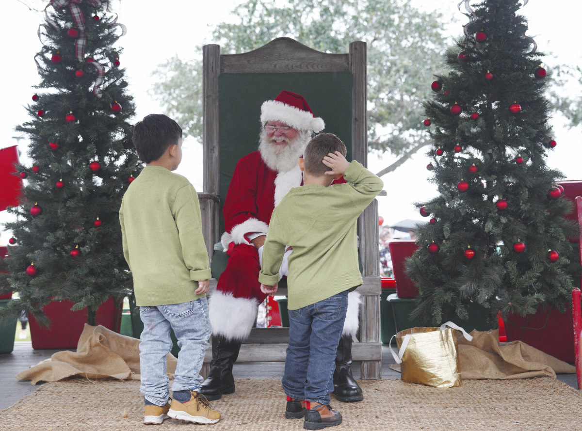 Ttt Santa And Little Boys St Marys Angela Wigger