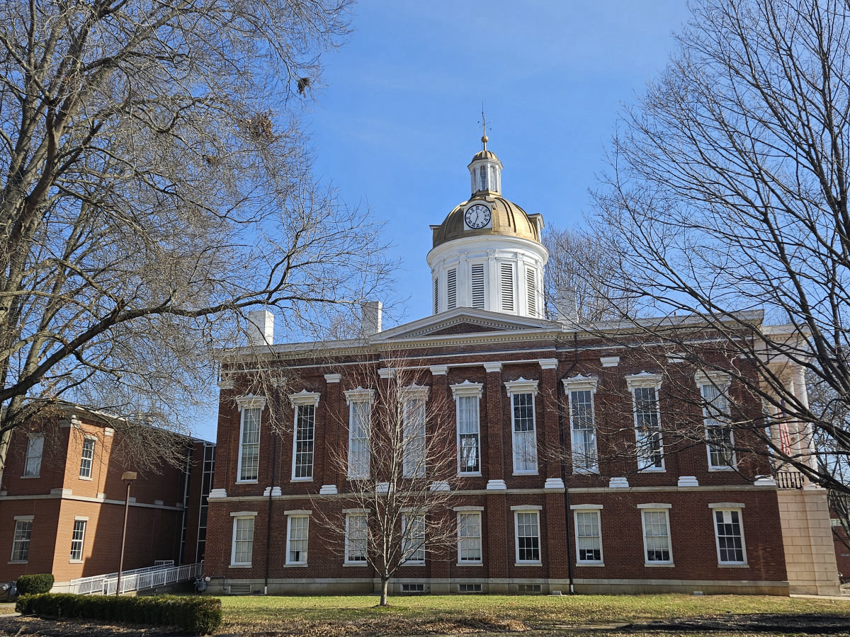 Historic courthouse in Switzerland County, Indiana