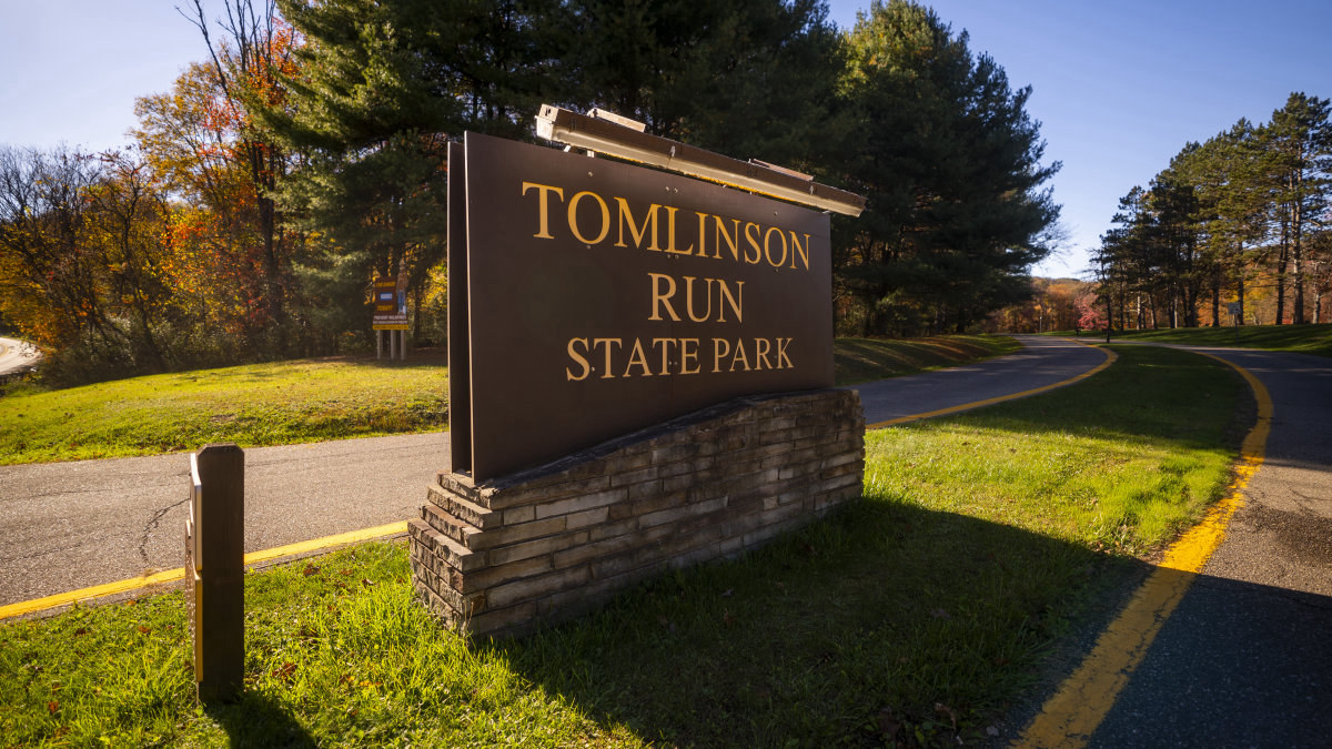 Tomlinson Run Sign