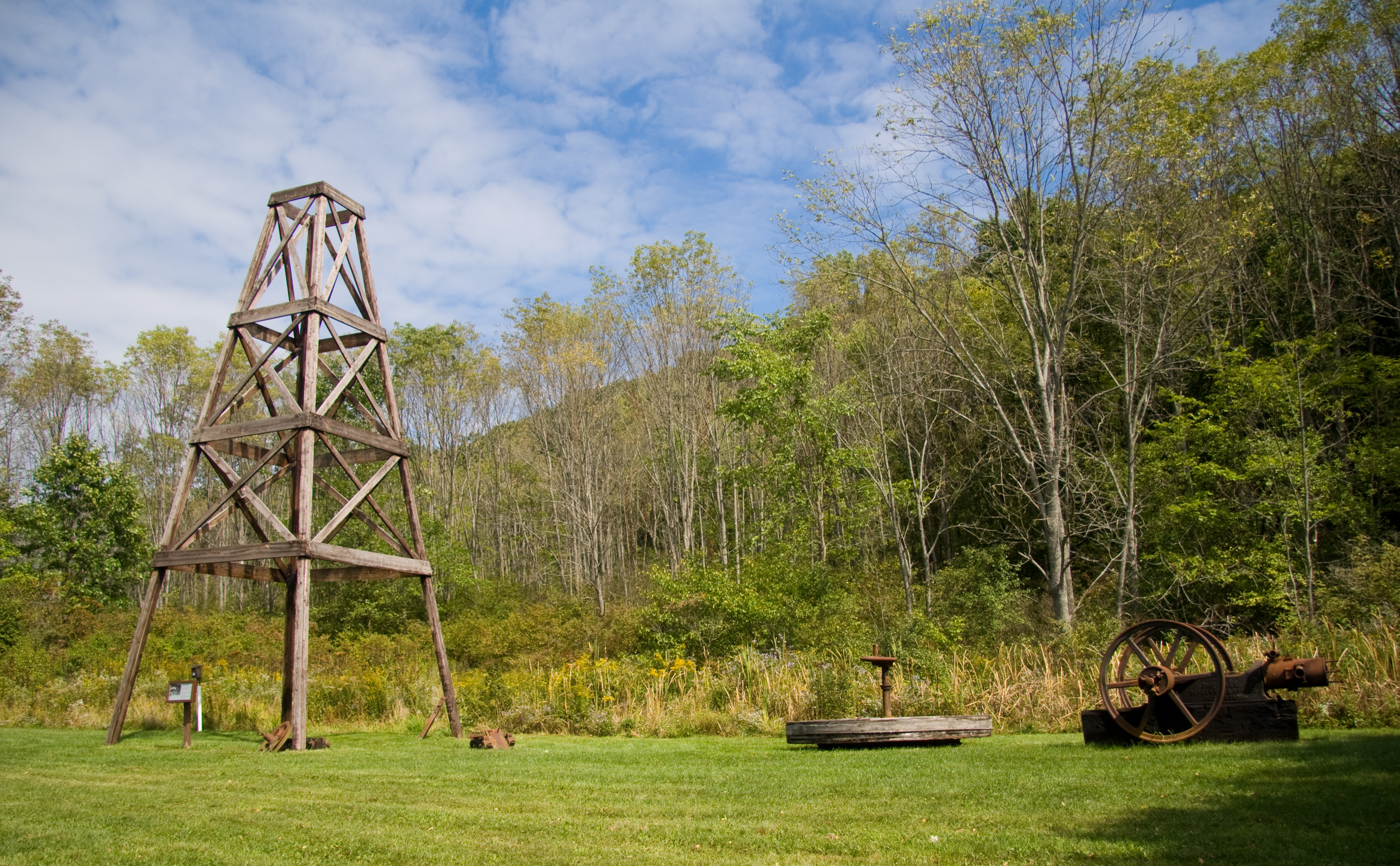 Oil Region — Oil Creek State Park Wooden Oil Tower