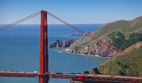 Located just north of the Golden Gate Bridge is scenic Marin County, California.