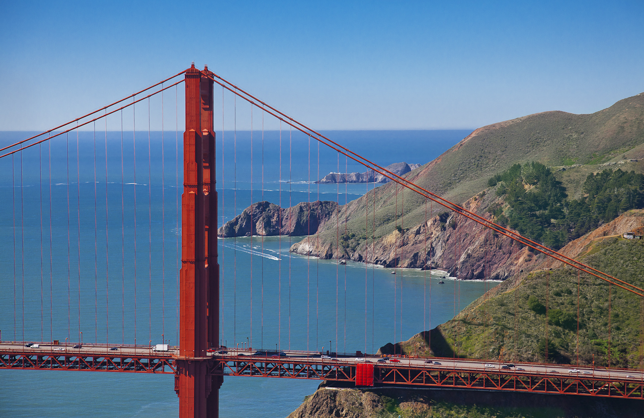 Located just north of the Golden Gate Bridge is scenic Marin County, California.