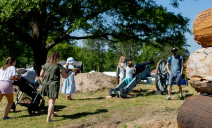 Summer in Camden , South Carolina is an open invitation to get outside